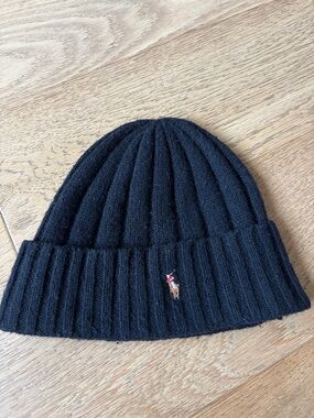 Polo ralph lauren ribbed beanie adult one size